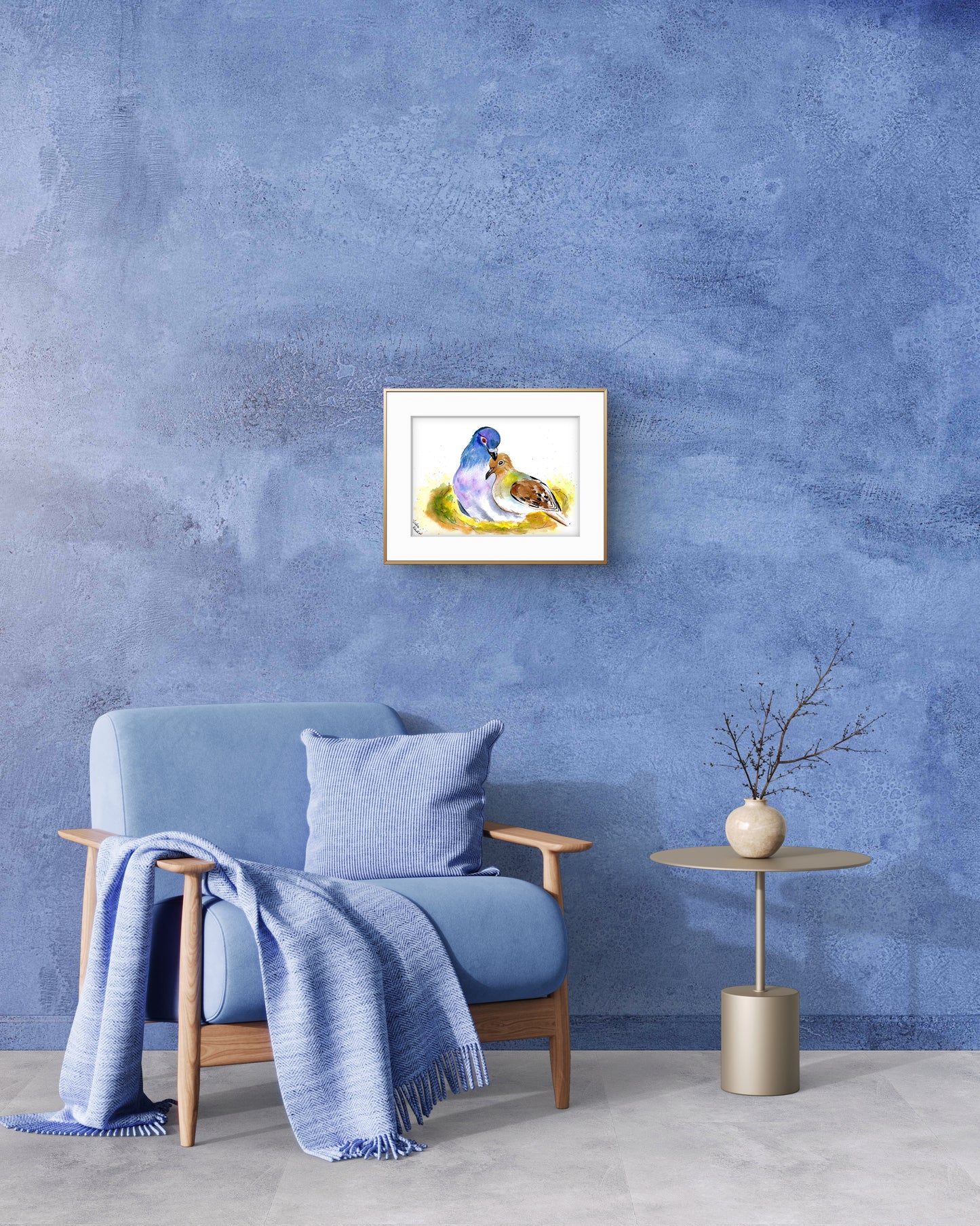 Pigeon and Dove Art Print – Birds of NYC