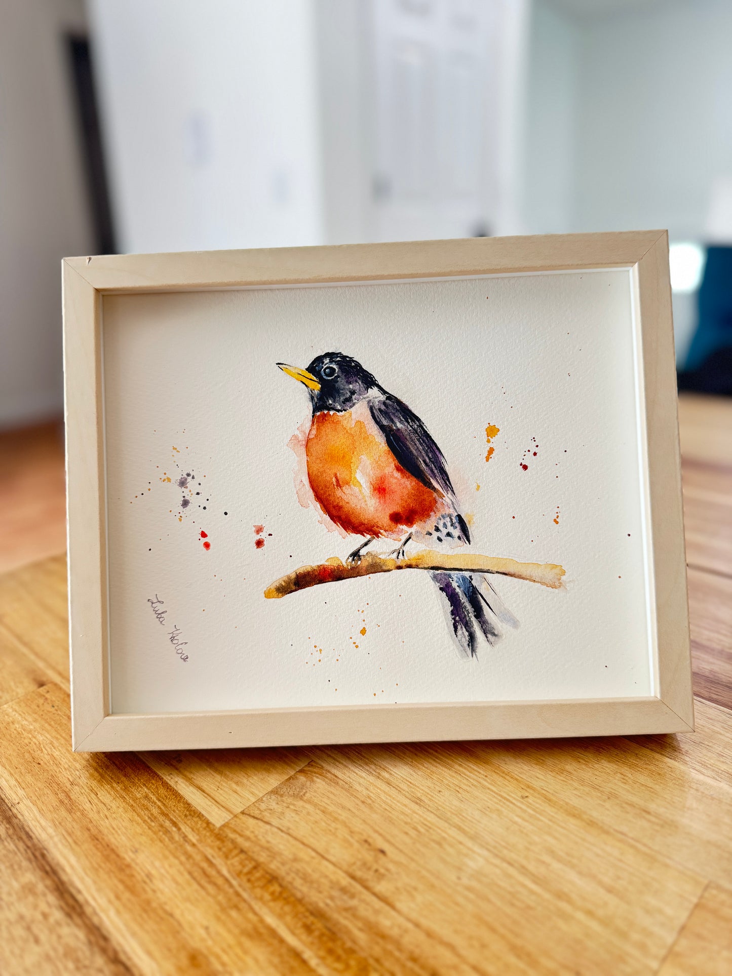 American Robin Art Print – Birds of NYC