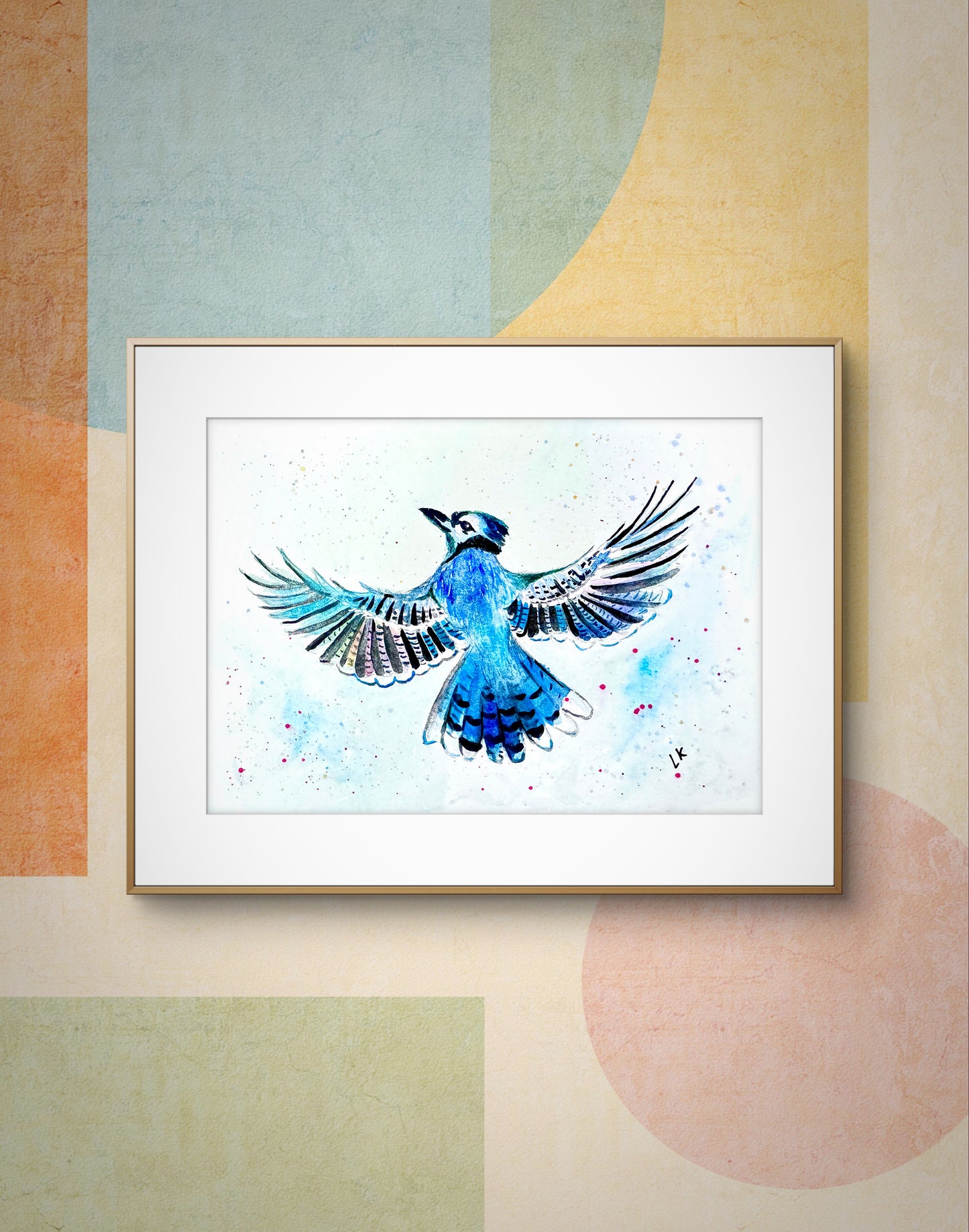 Blue Jay Art Print – Birds of NYC