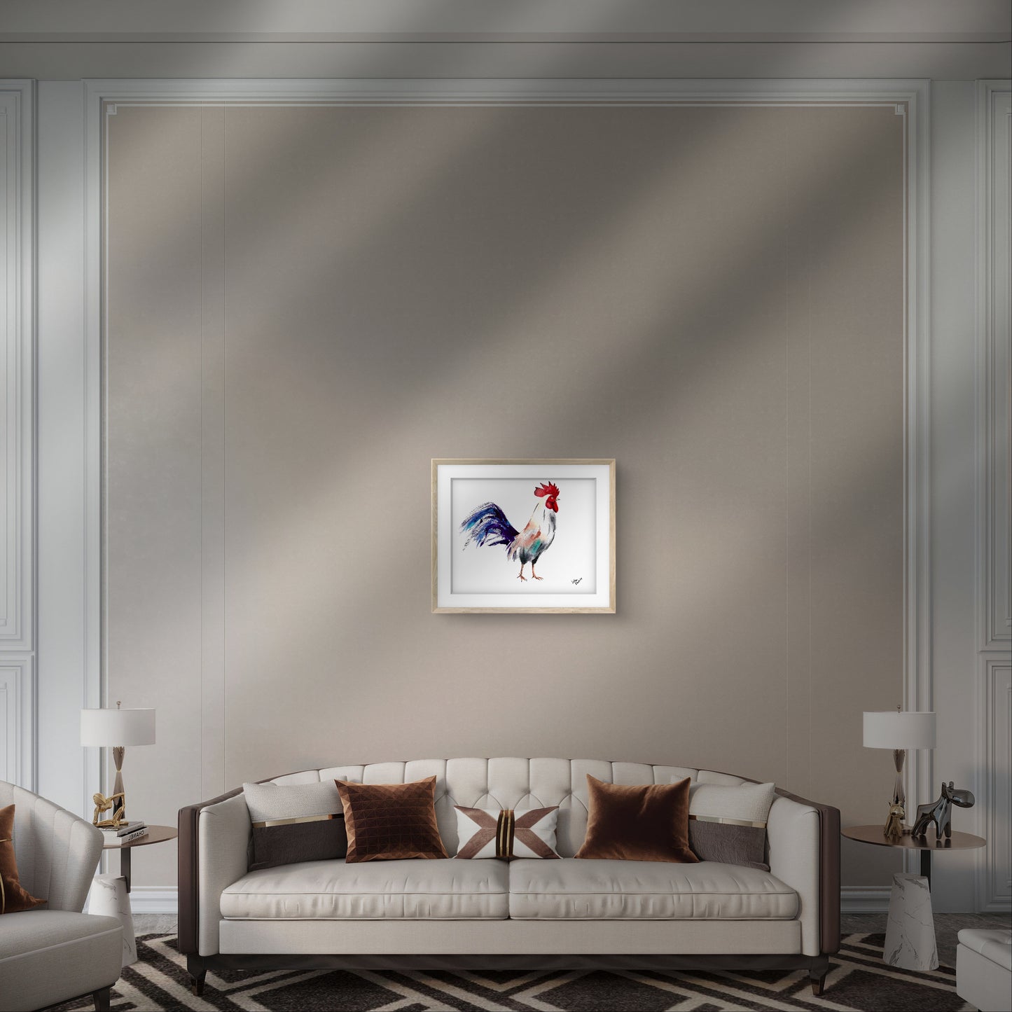 Rooster Art Print – Birds of NYC